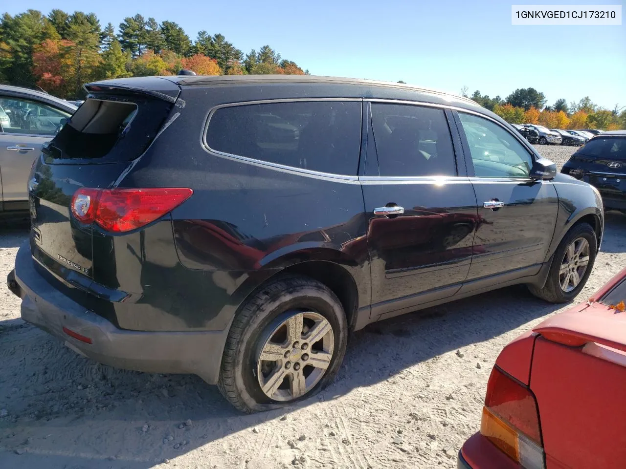 2012 Chevrolet Traverse Lt VIN: 1GNKVGED1CJ173210 Lot: 75866484