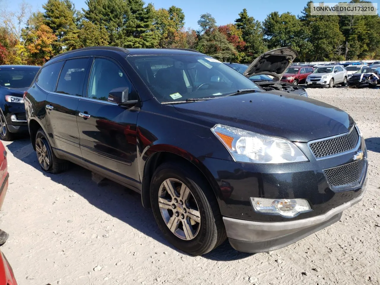 2012 Chevrolet Traverse Lt VIN: 1GNKVGED1CJ173210 Lot: 75866484