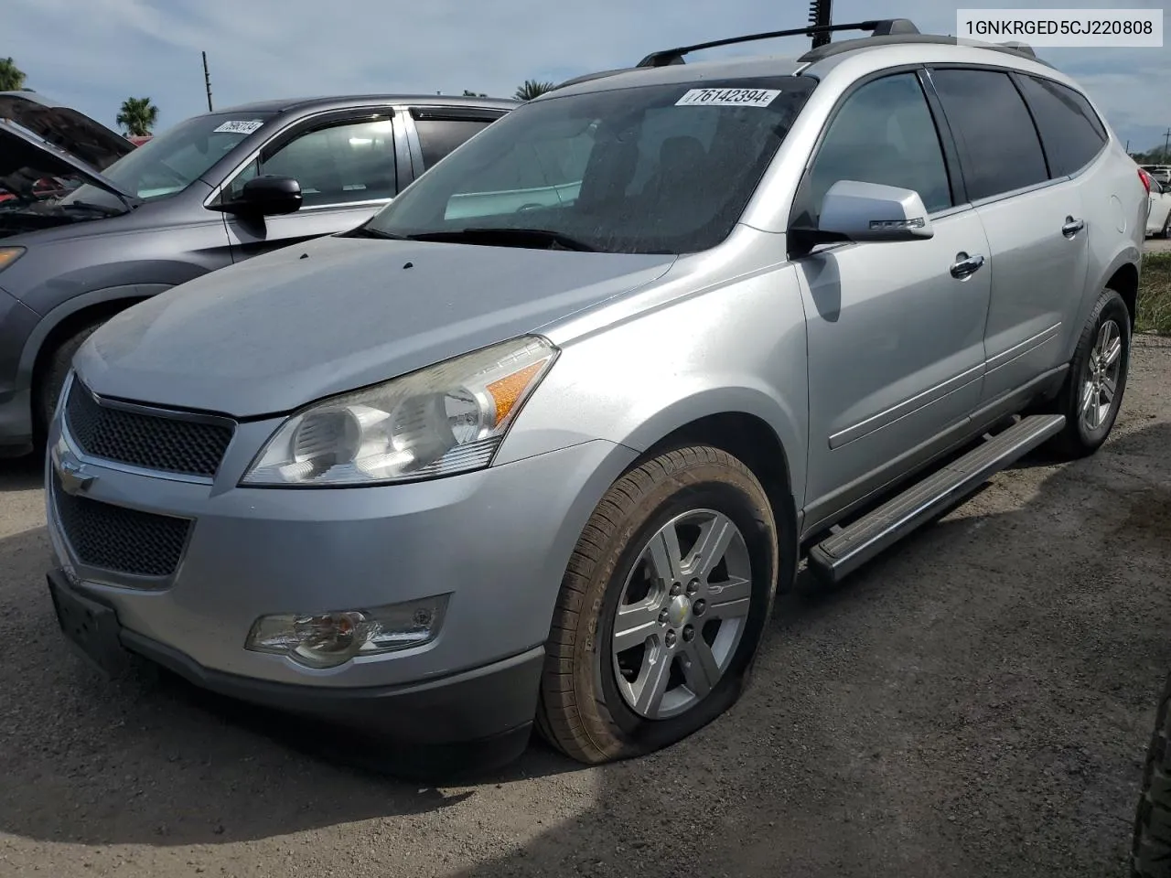 1GNKRGED5CJ220808 2012 Chevrolet Traverse Lt