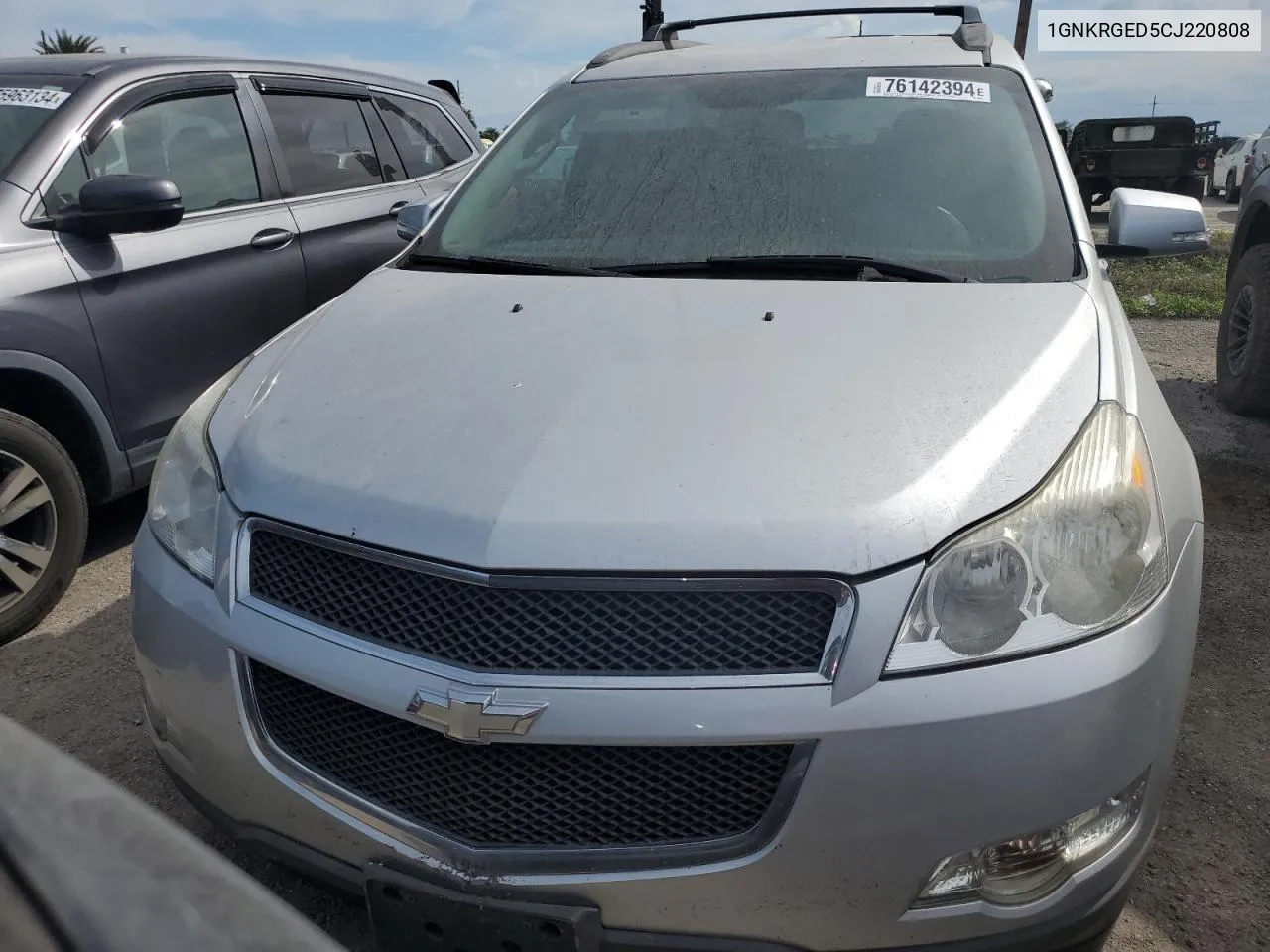 2012 Chevrolet Traverse Lt VIN: 1GNKRGED5CJ220808 Lot: 76142394