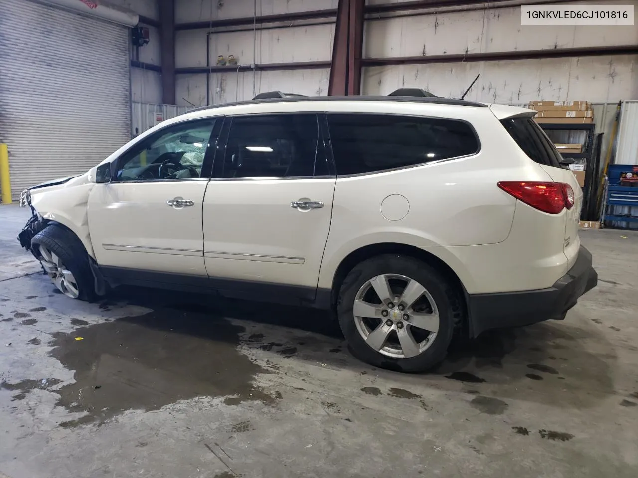 2012 Chevrolet Traverse Ltz VIN: 1GNKVLED6CJ101816 Lot: 76811694