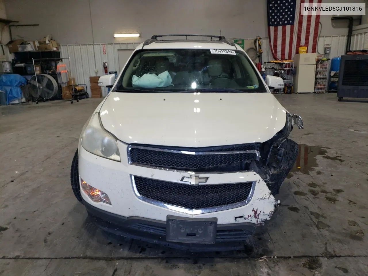 1GNKVLED6CJ101816 2012 Chevrolet Traverse Ltz