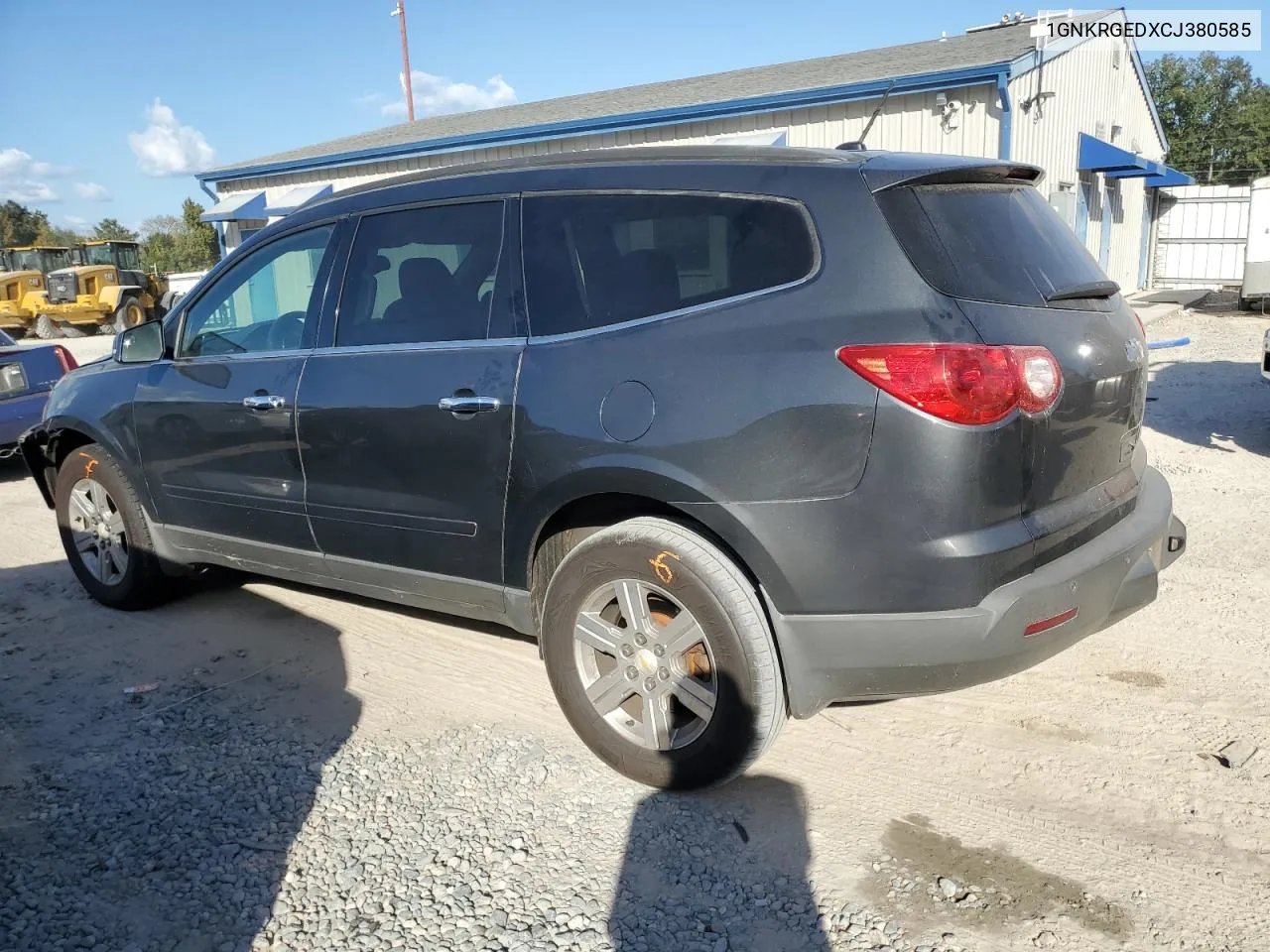 2012 Chevrolet Traverse Lt VIN: 1GNKRGEDXCJ380585 Lot: 77081804