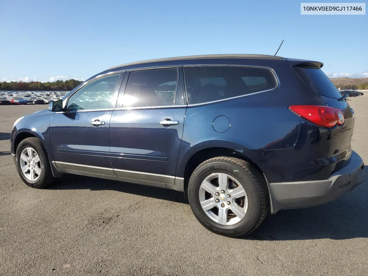 2012 Chevrolet Traverse Lt VIN: 1GNKVGED9CJ117466 Lot: 77218284