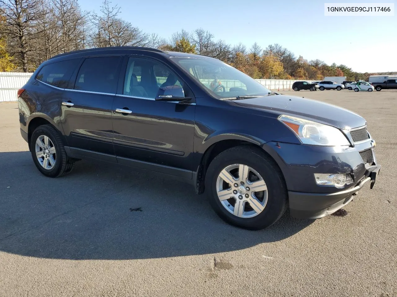 2012 Chevrolet Traverse Lt VIN: 1GNKVGED9CJ117466 Lot: 77218284