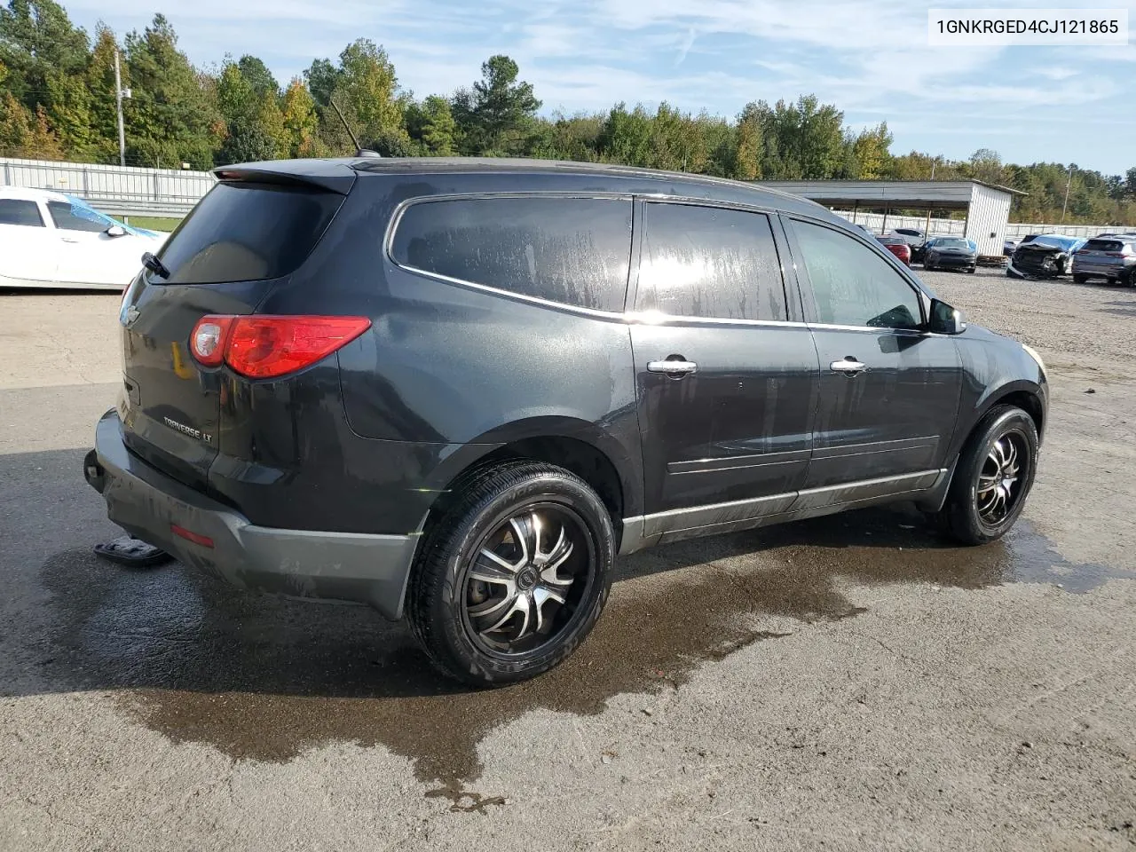 2012 Chevrolet Traverse Lt VIN: 1GNKRGED4CJ121865 Lot: 77584754