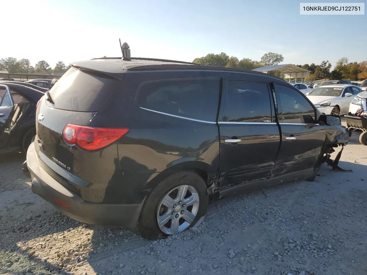 2012 Chevrolet Traverse Lt VIN: 1GNKRJED9CJ122751 Lot: 78064244