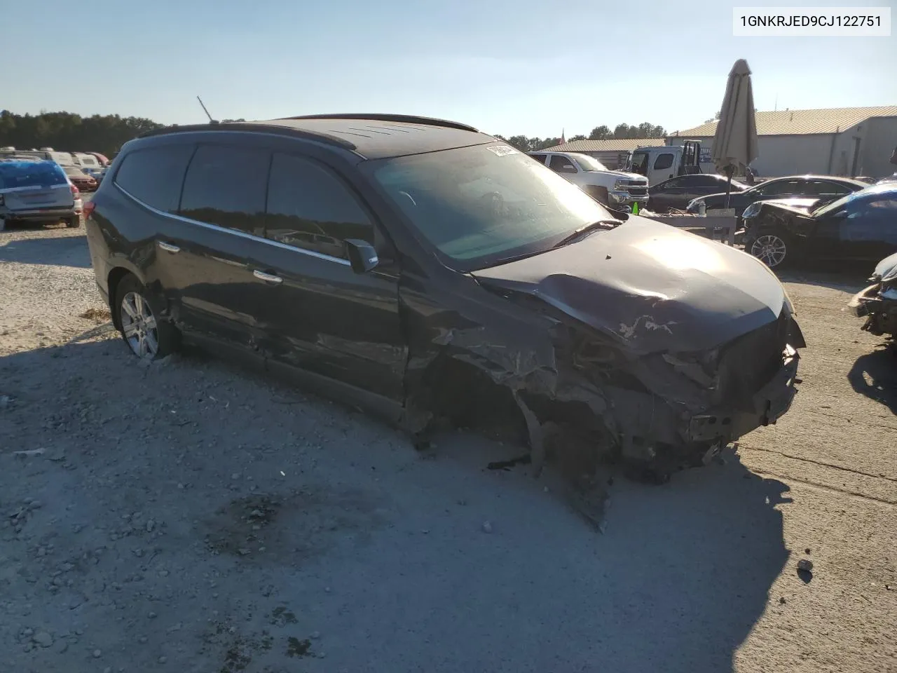 2012 Chevrolet Traverse Lt VIN: 1GNKRJED9CJ122751 Lot: 78064244