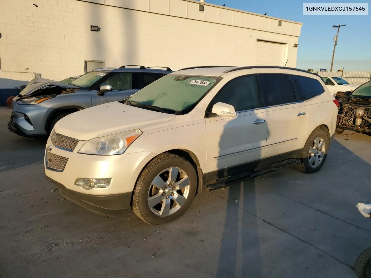 2012 Chevrolet Traverse Ltz VIN: 1GNKVLEDXCJ157645 Lot: 78401644