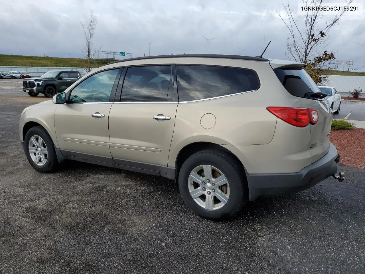 1GNKRGED6CJ159291 2012 Chevrolet Traverse Lt