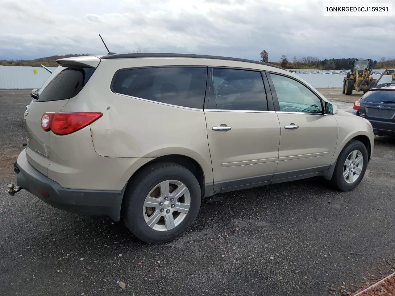 2012 Chevrolet Traverse Lt VIN: 1GNKRGED6CJ159291 Lot: 78711154