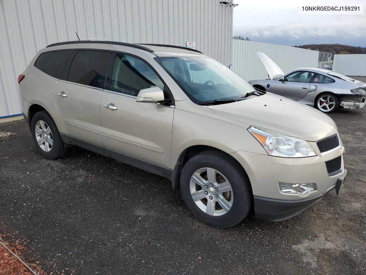 2012 Chevrolet Traverse Lt VIN: 1GNKRGED6CJ159291 Lot: 78711154