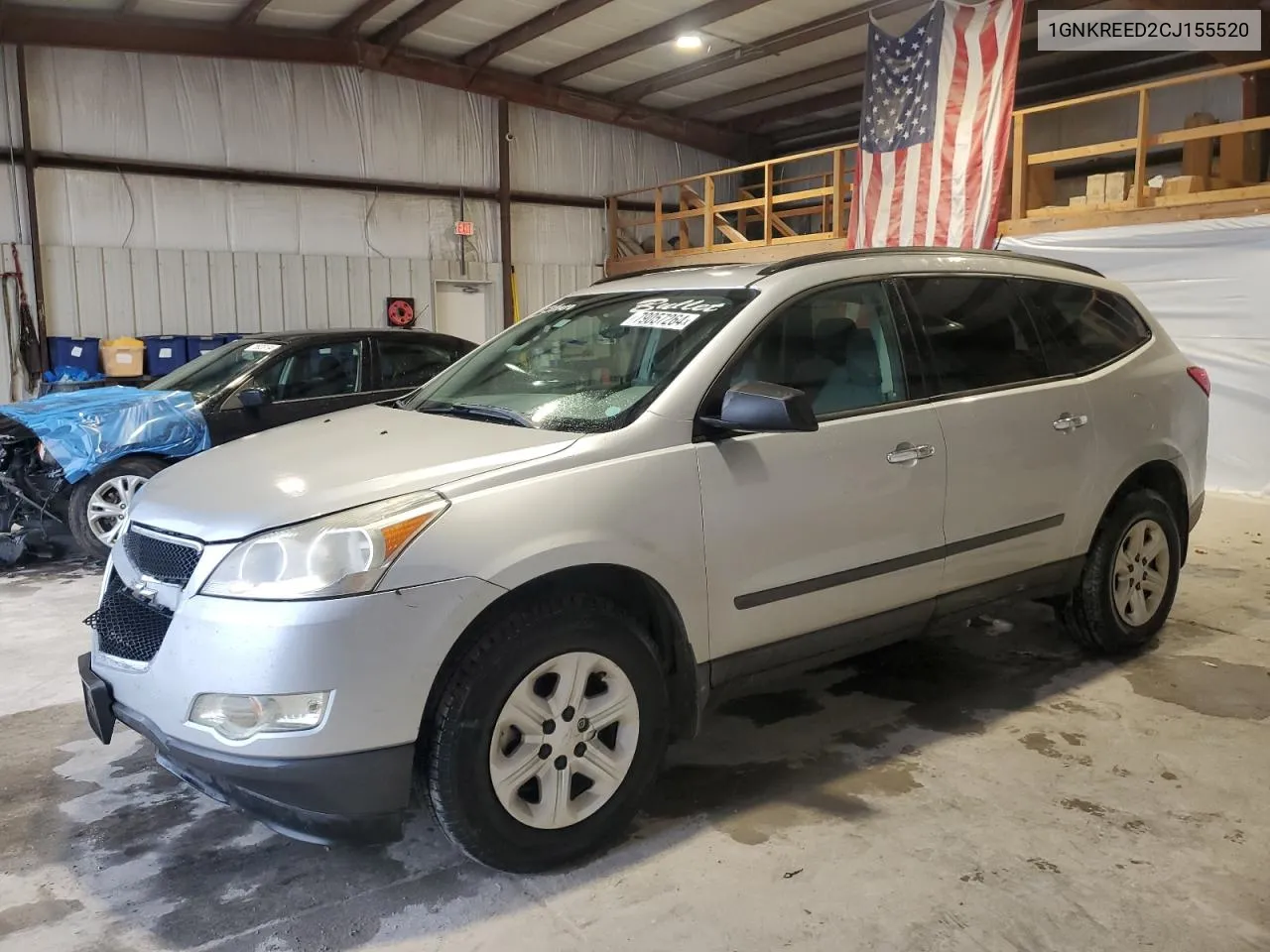 2012 Chevrolet Traverse Ls VIN: 1GNKREED2CJ155520 Lot: 79057264