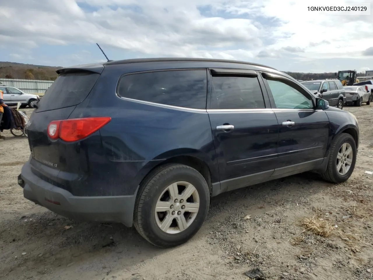 2012 Chevrolet Traverse Lt VIN: 1GNKVGED3CJ240129 Lot: 79085154