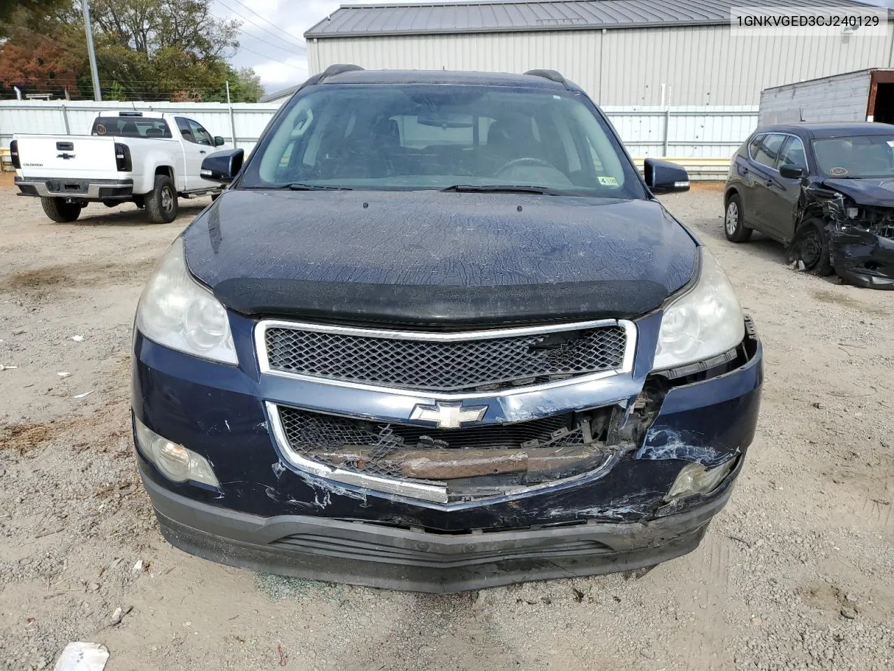 2012 Chevrolet Traverse Lt VIN: 1GNKVGED3CJ240129 Lot: 79085154