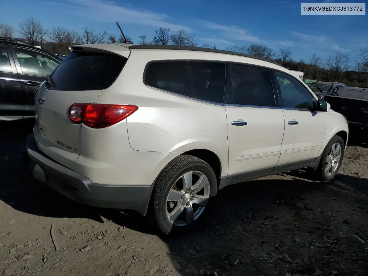 2012 Chevrolet Traverse Lt VIN: 1GNKVGEDXCJ313772 Lot: 79092614