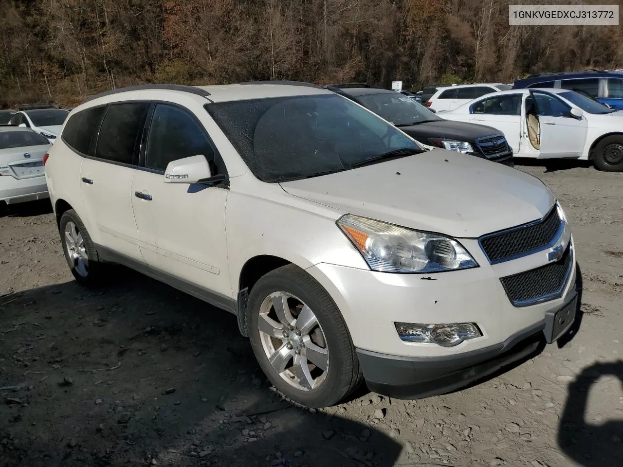 2012 Chevrolet Traverse Lt VIN: 1GNKVGEDXCJ313772 Lot: 79092614