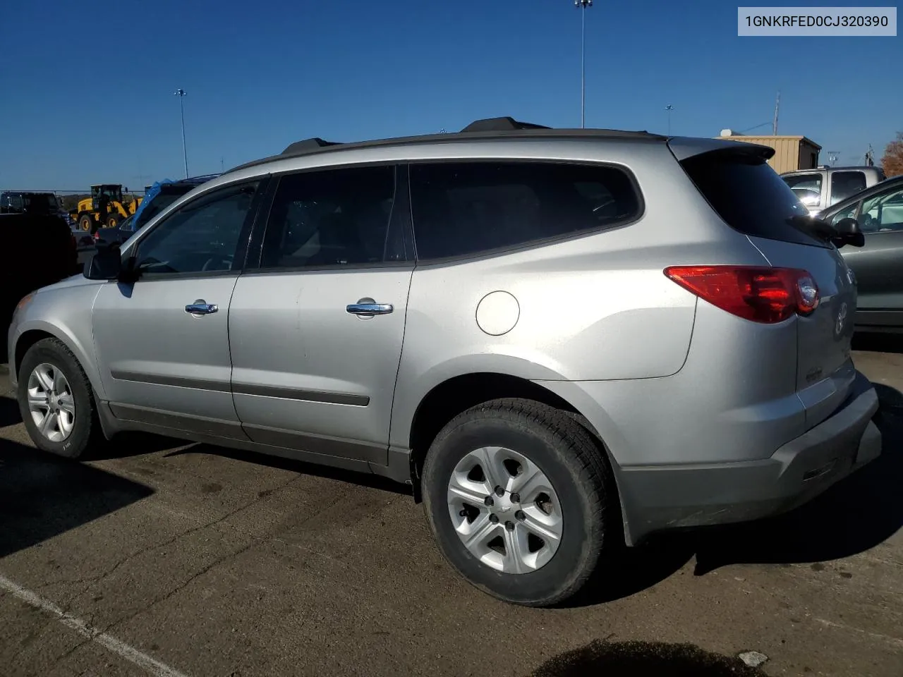 2012 Chevrolet Traverse Ls VIN: 1GNKRFED0CJ320390 Lot: 79122444