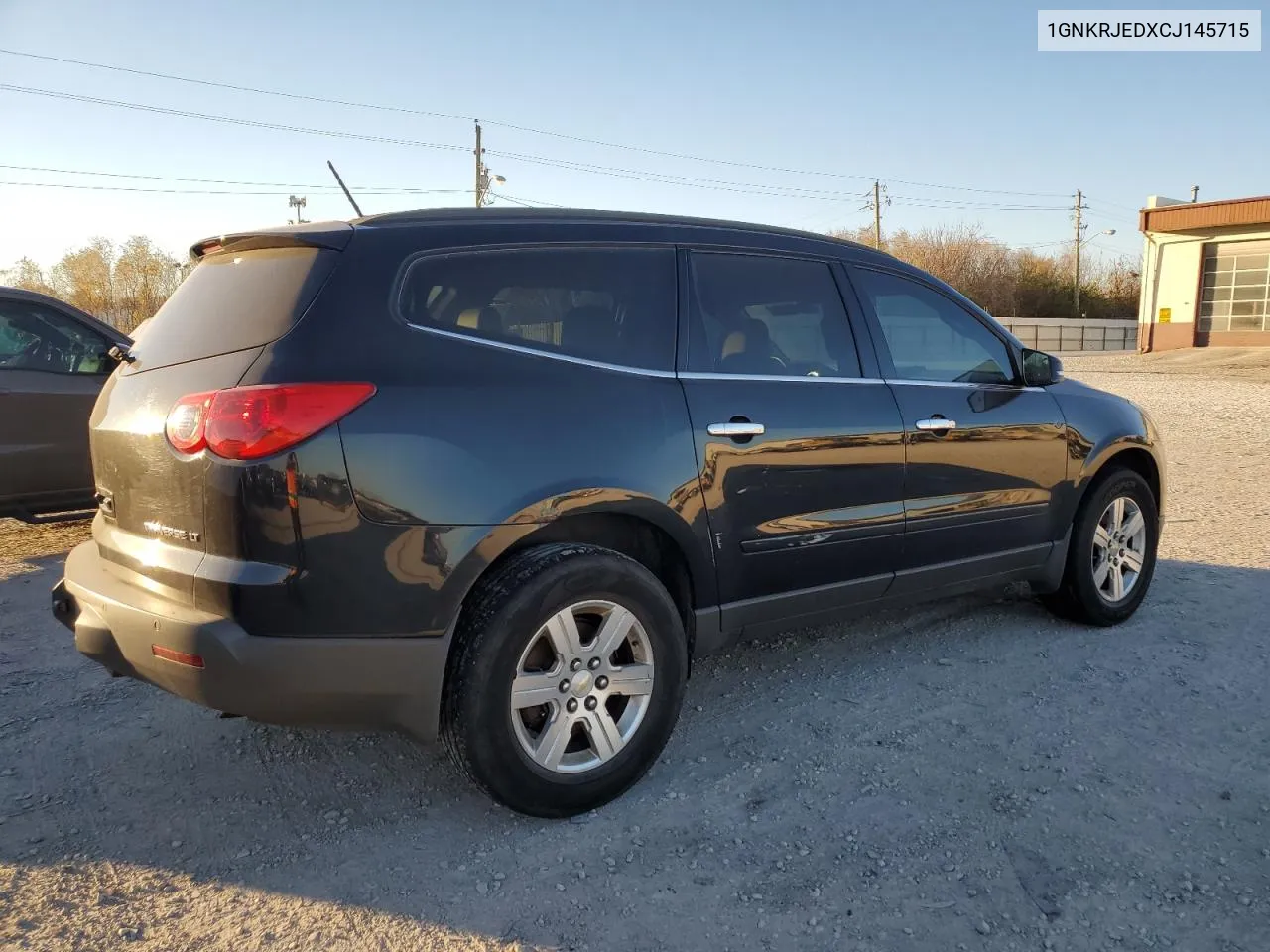 2012 Chevrolet Traverse Lt VIN: 1GNKRJEDXCJ145715 Lot: 80388224