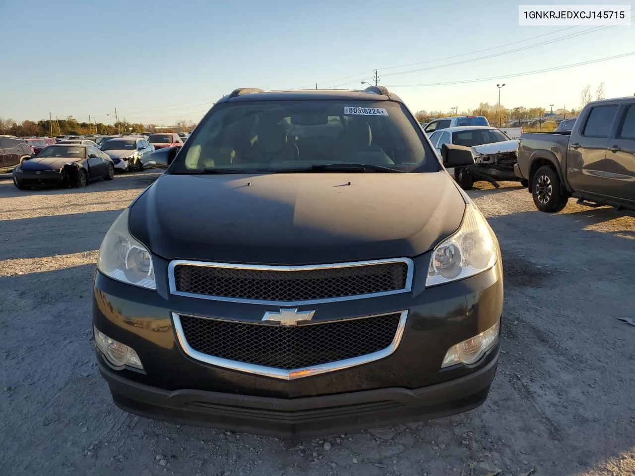 2012 Chevrolet Traverse Lt VIN: 1GNKRJEDXCJ145715 Lot: 80388224