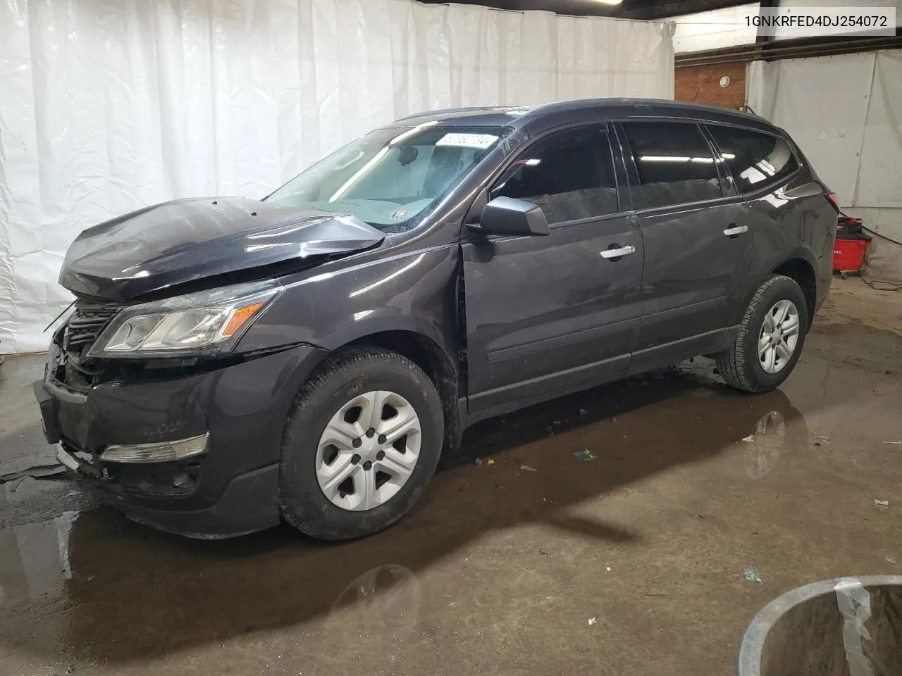 2013 Chevrolet Traverse Ls VIN: 1GNKRFED4DJ254072 Lot: 52362734