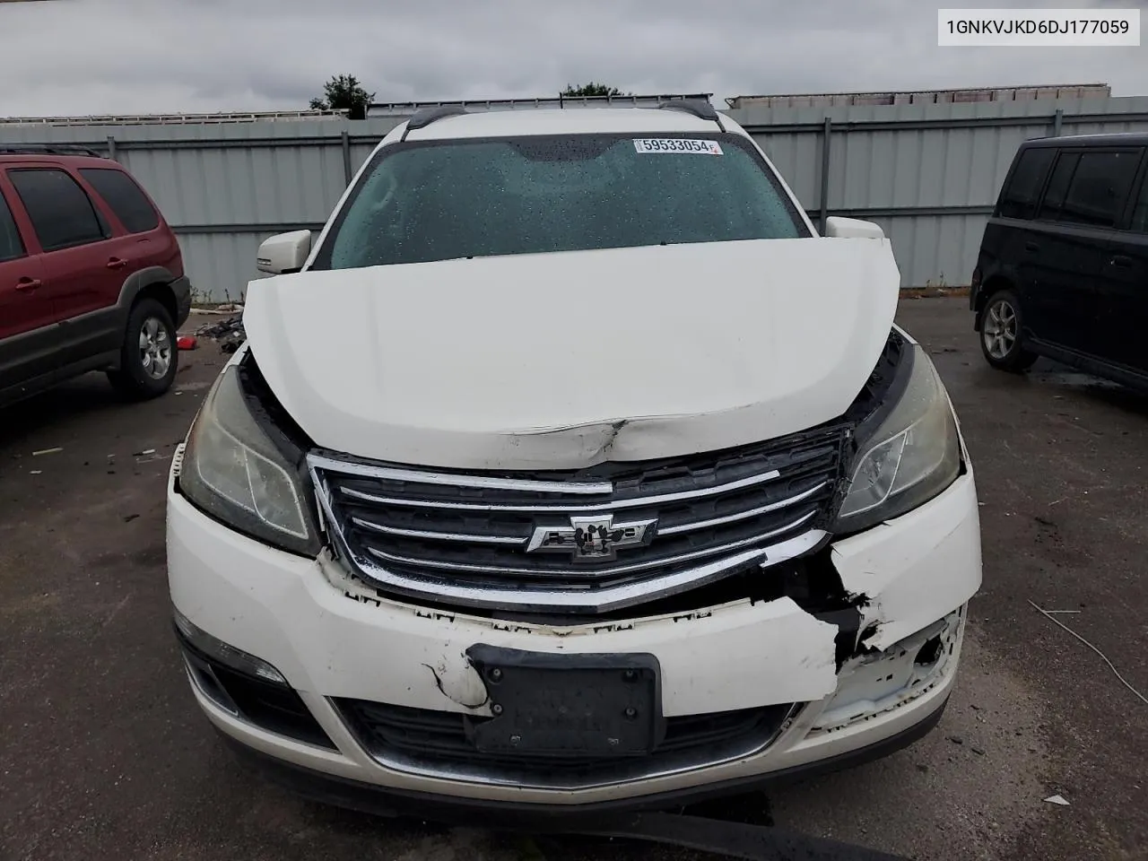 1GNKVJKD6DJ177059 2013 Chevrolet Traverse Lt