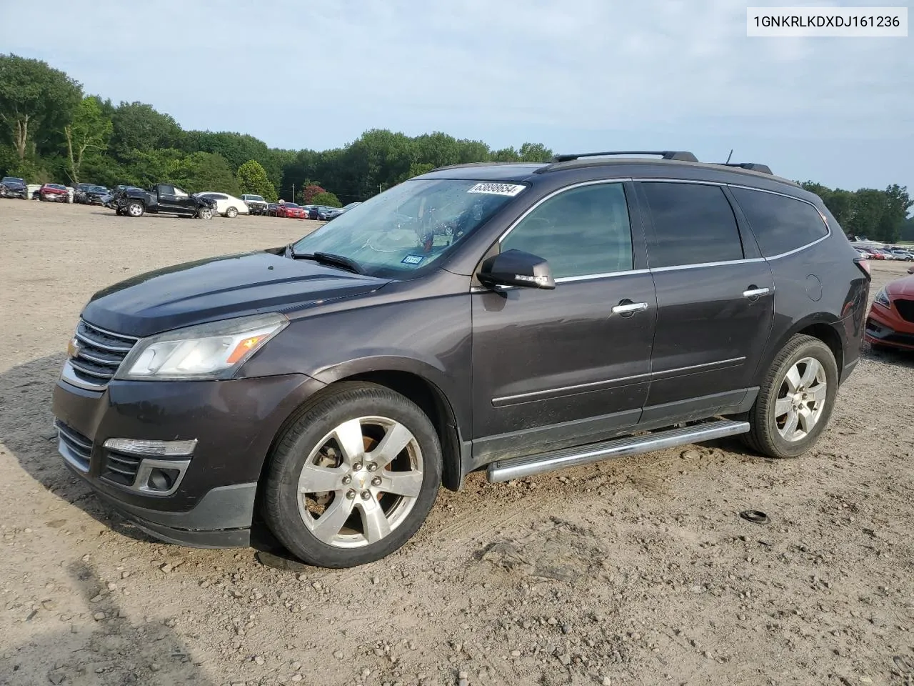 2013 Chevrolet Traverse Ltz VIN: 1GNKRLKDXDJ161236 Lot: 63898654