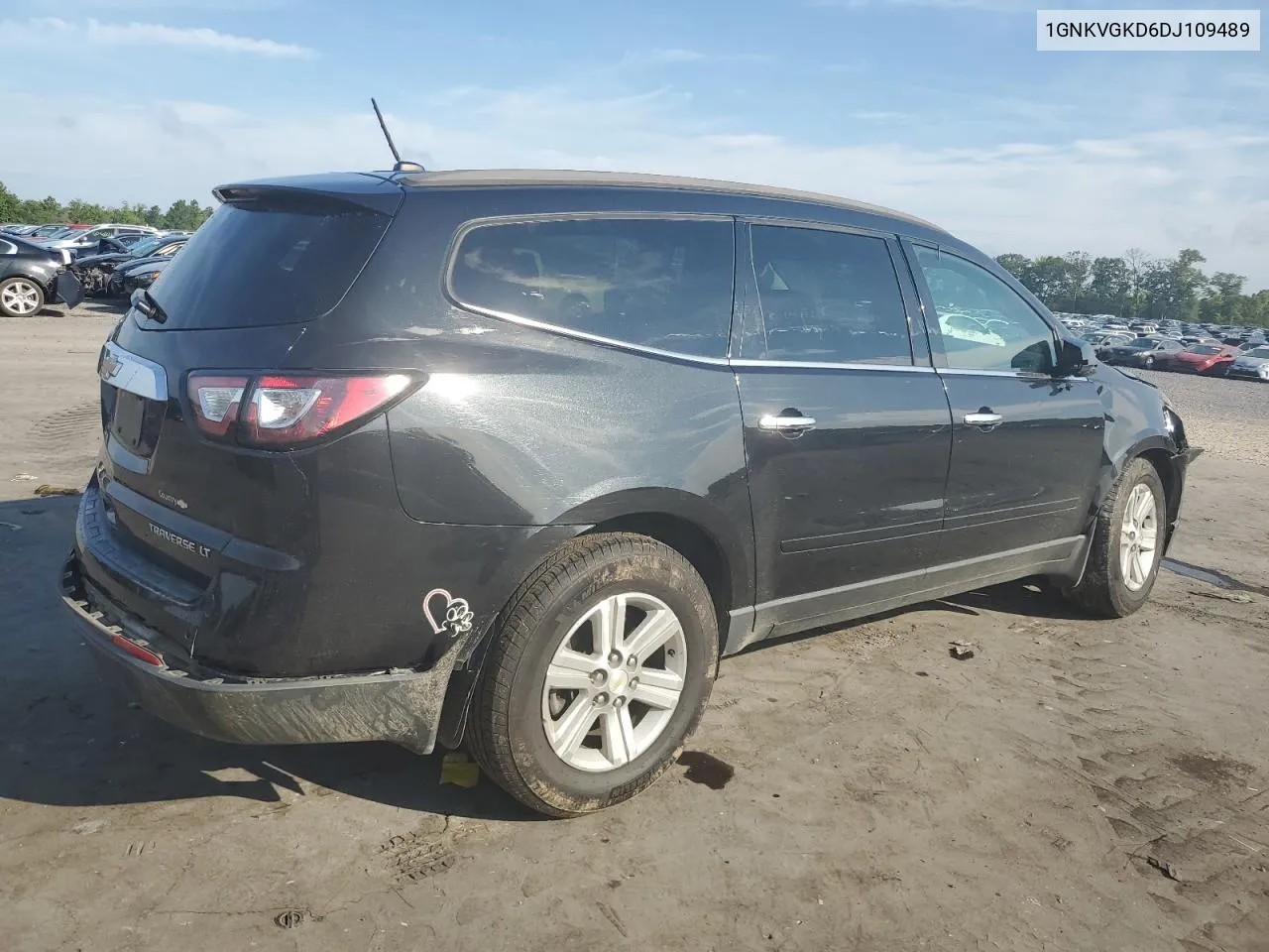 2013 Chevrolet Traverse Lt VIN: 1GNKVGKD6DJ109489 Lot: 64087474