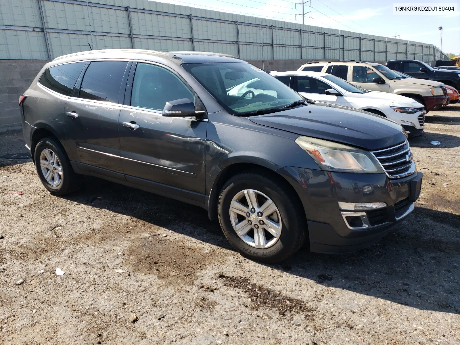 2013 Chevrolet Traverse Lt VIN: 1GNKRGKD2DJ180404 Lot: 65207054