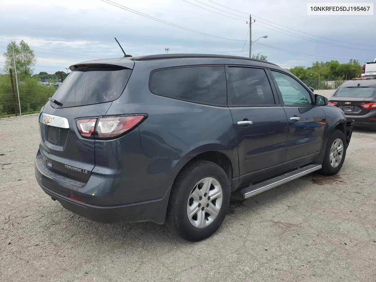 1GNKRFED5DJ195467 2013 Chevrolet Traverse Ls