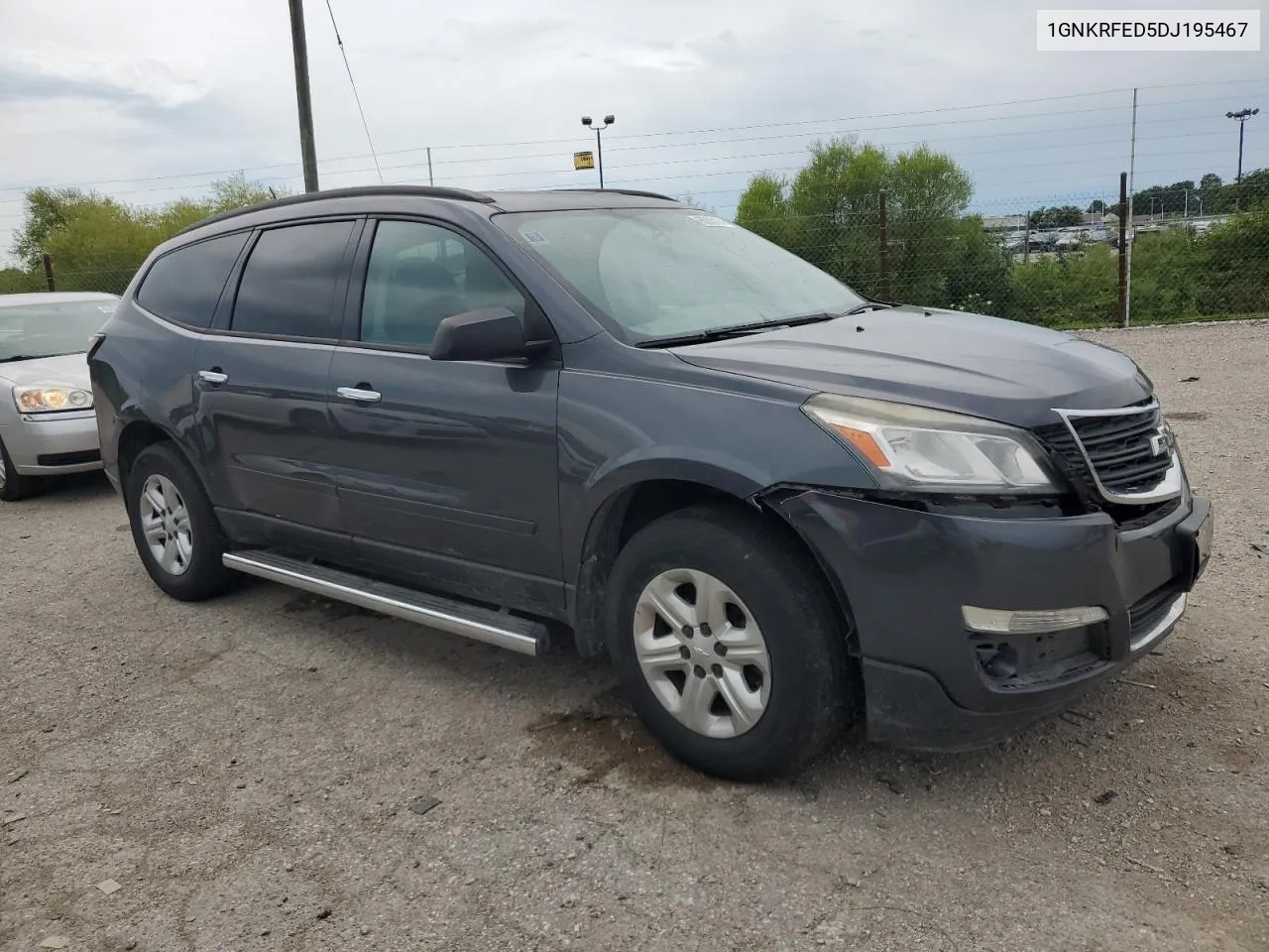 1GNKRFED5DJ195467 2013 Chevrolet Traverse Ls