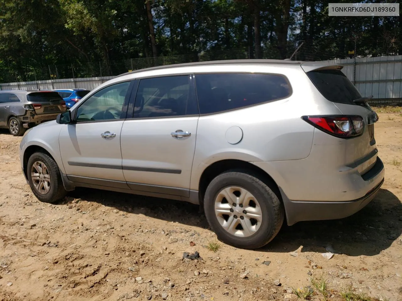 1GNKRFKD6DJ189360 2013 Chevrolet Traverse Ls