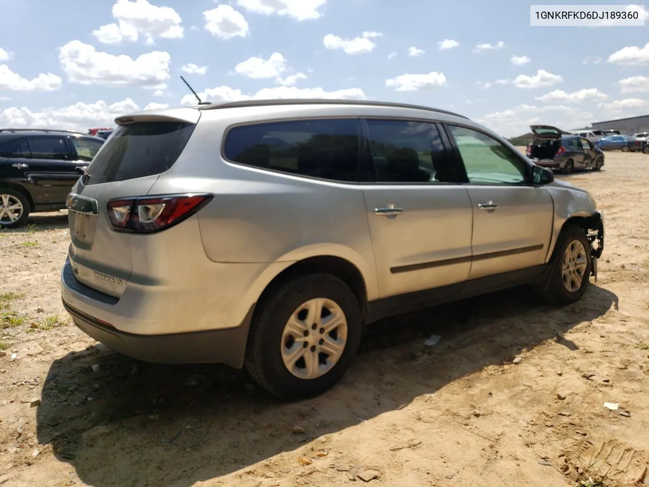 2013 Chevrolet Traverse Ls VIN: 1GNKRFKD6DJ189360 Lot: 67687914