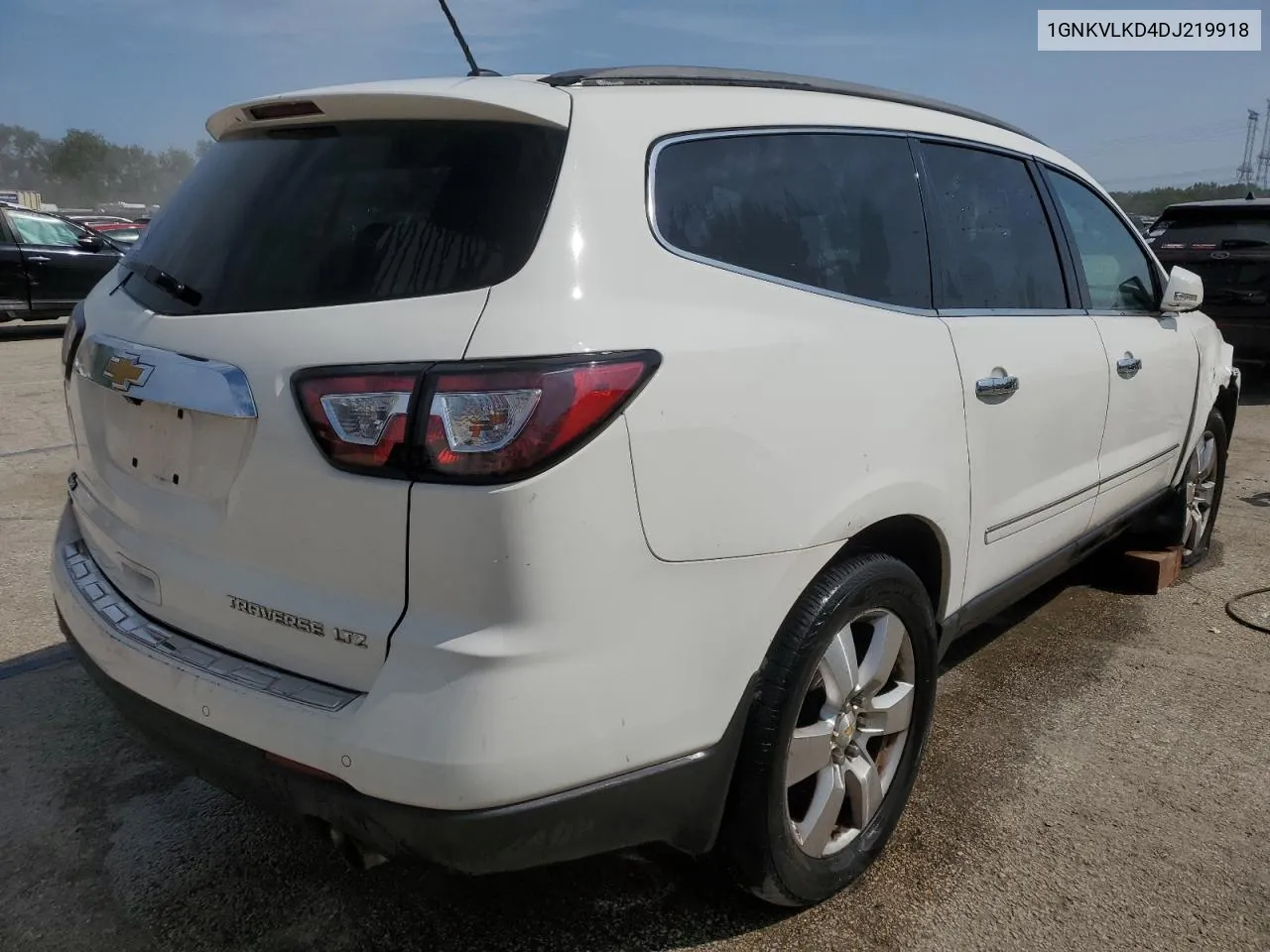 2013 Chevrolet Traverse Ltz VIN: 1GNKVLKD4DJ219918 Lot: 68042214