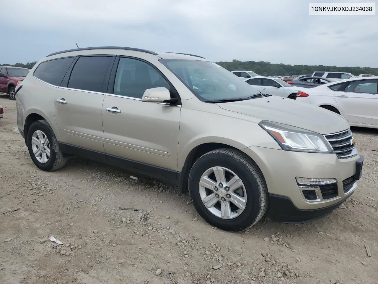 1GNKVJKDXDJ234038 2013 Chevrolet Traverse Lt