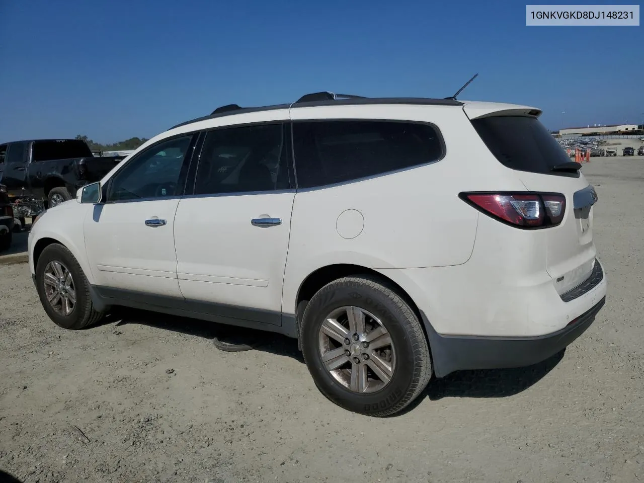 1GNKVGKD8DJ148231 2013 Chevrolet Traverse Lt