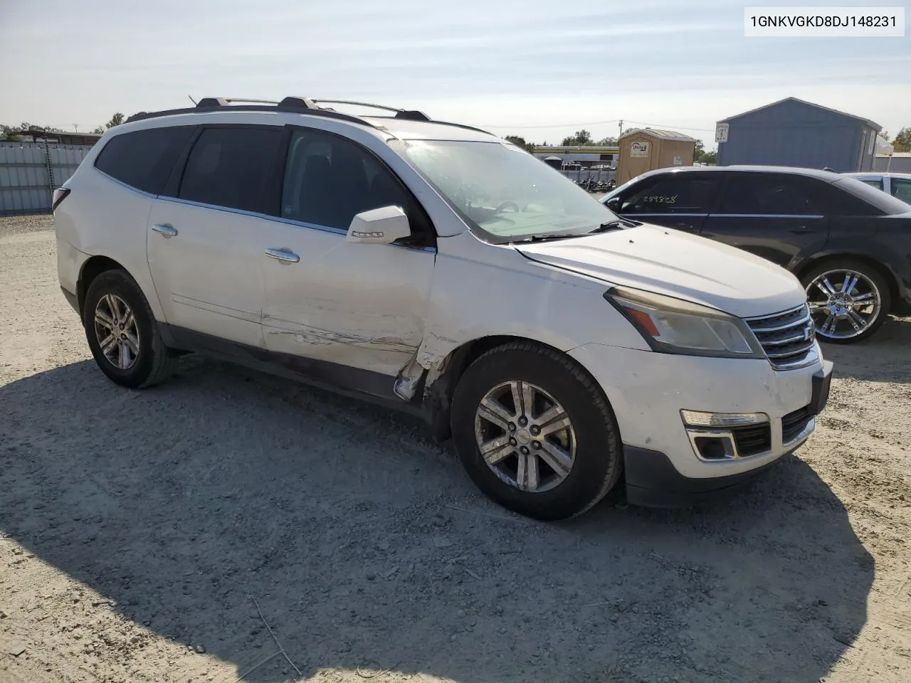 1GNKVGKD8DJ148231 2013 Chevrolet Traverse Lt