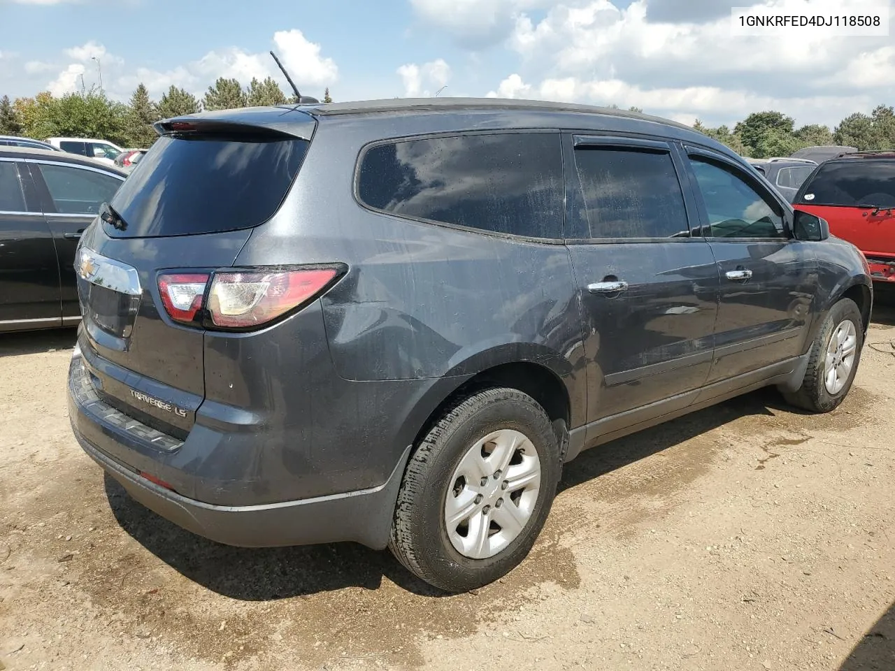 2013 Chevrolet Traverse Ls VIN: 1GNKRFED4DJ118508 Lot: 69075134