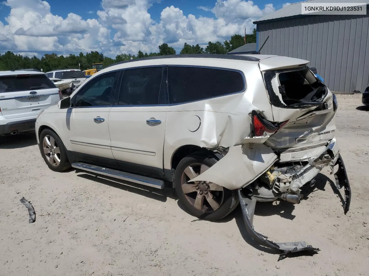 2013 Chevrolet Traverse Ltz VIN: 1GNKRLKD9DJ123531 Lot: 69171444