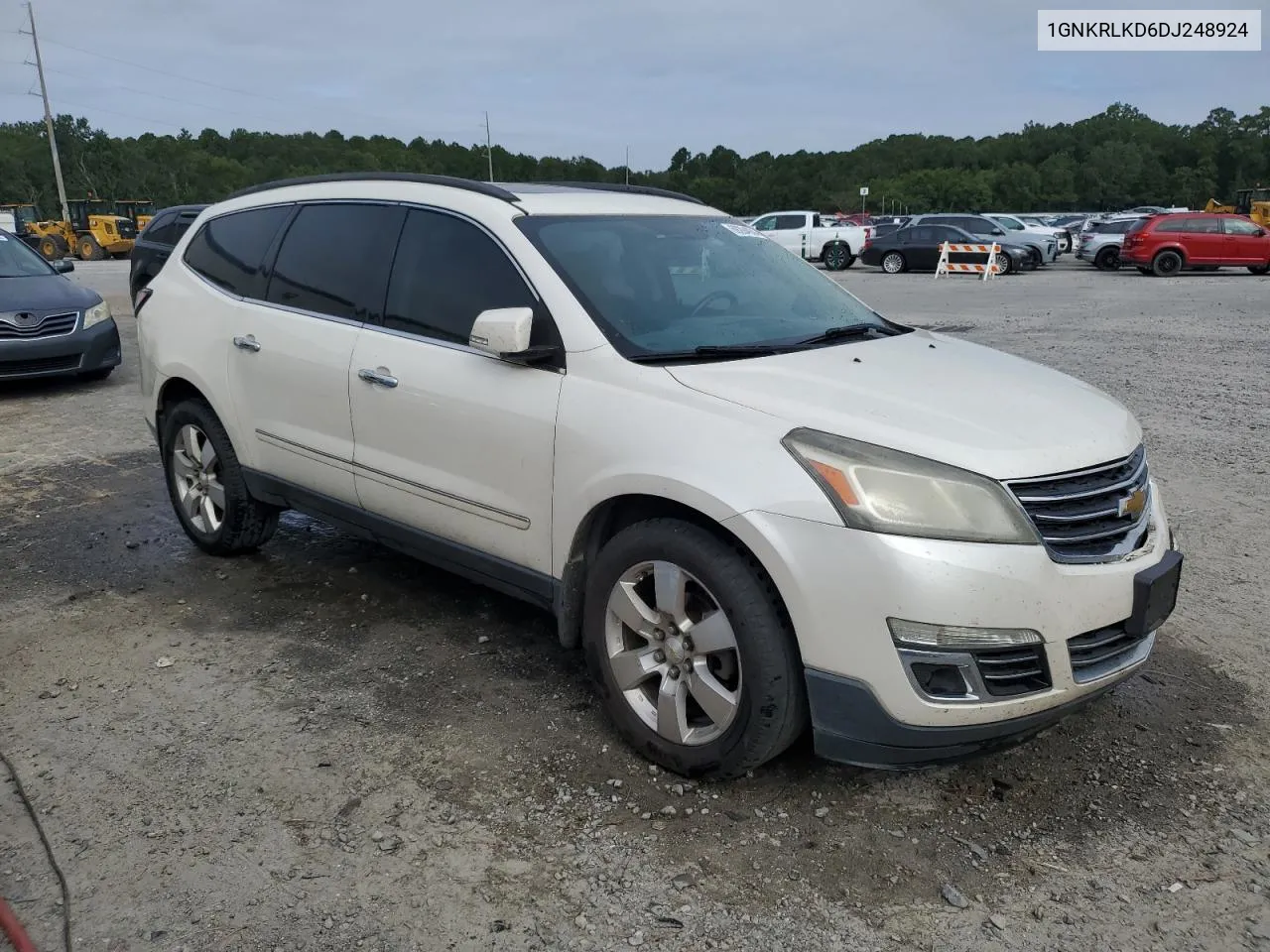 2013 Chevrolet Traverse Ltz VIN: 1GNKRLKD6DJ248924 Lot: 69294934