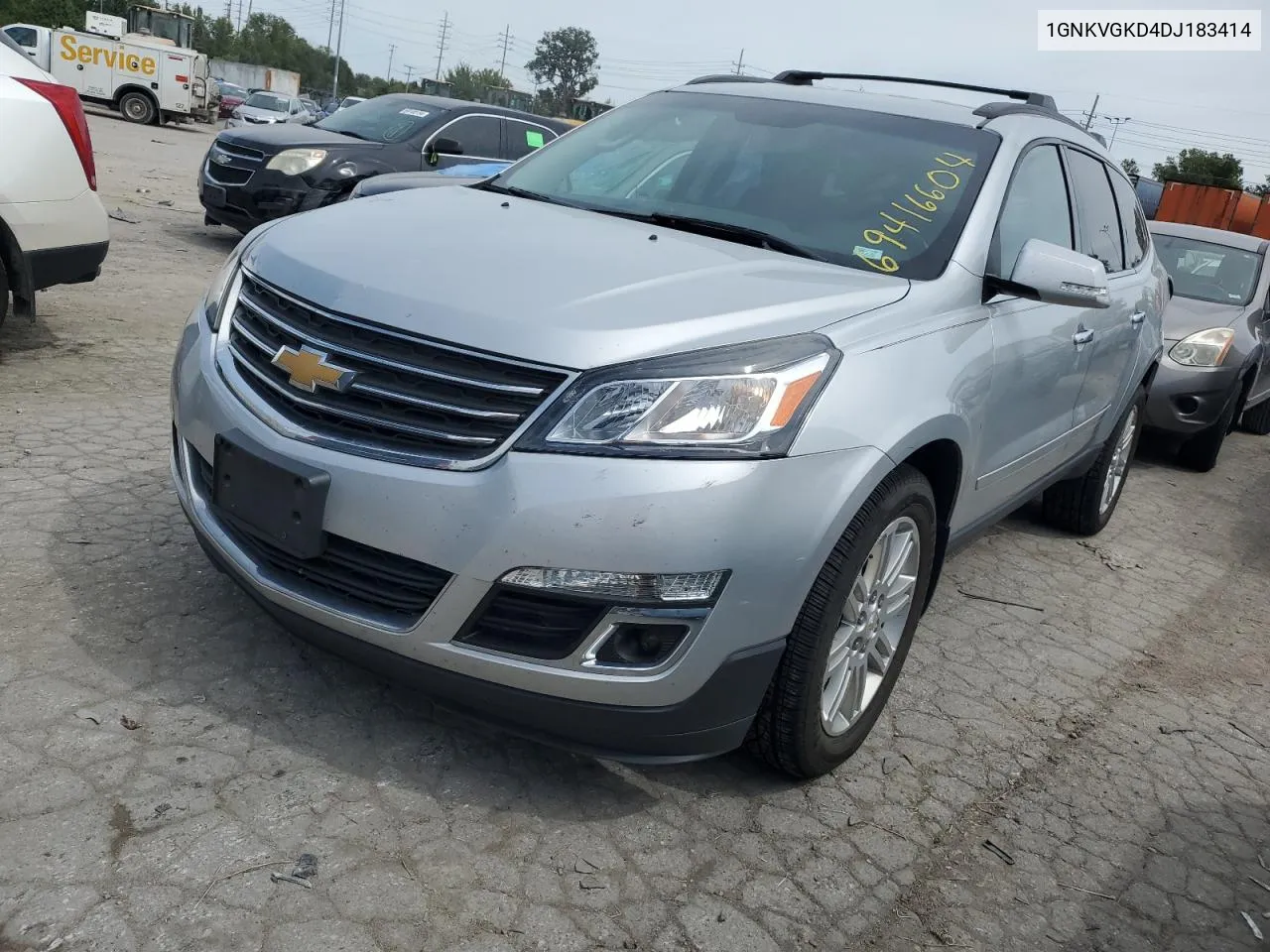 1GNKVGKD4DJ183414 2013 Chevrolet Traverse Lt