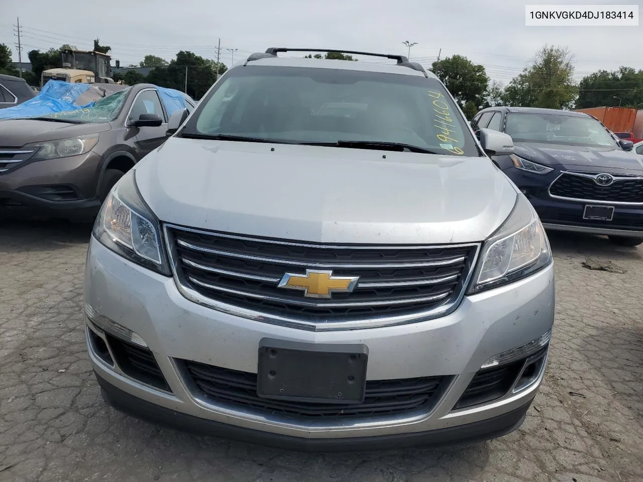 2013 Chevrolet Traverse Lt VIN: 1GNKVGKD4DJ183414 Lot: 69416604