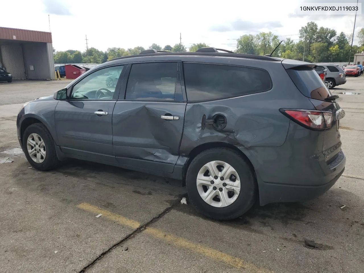 2013 Chevrolet Traverse Ls VIN: 1GNKVFKDXDJ119033 Lot: 70409804