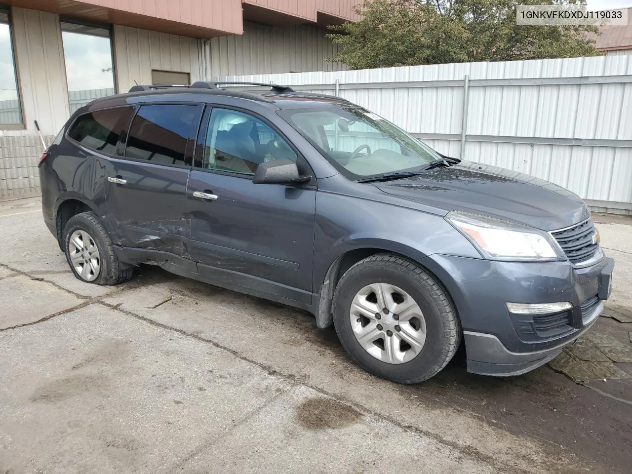 2013 Chevrolet Traverse Ls VIN: 1GNKVFKDXDJ119033 Lot: 70409804