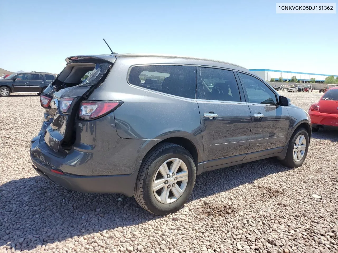 2013 Chevrolet Traverse Lt VIN: 1GNKVGKD5DJ151362 Lot: 70470314