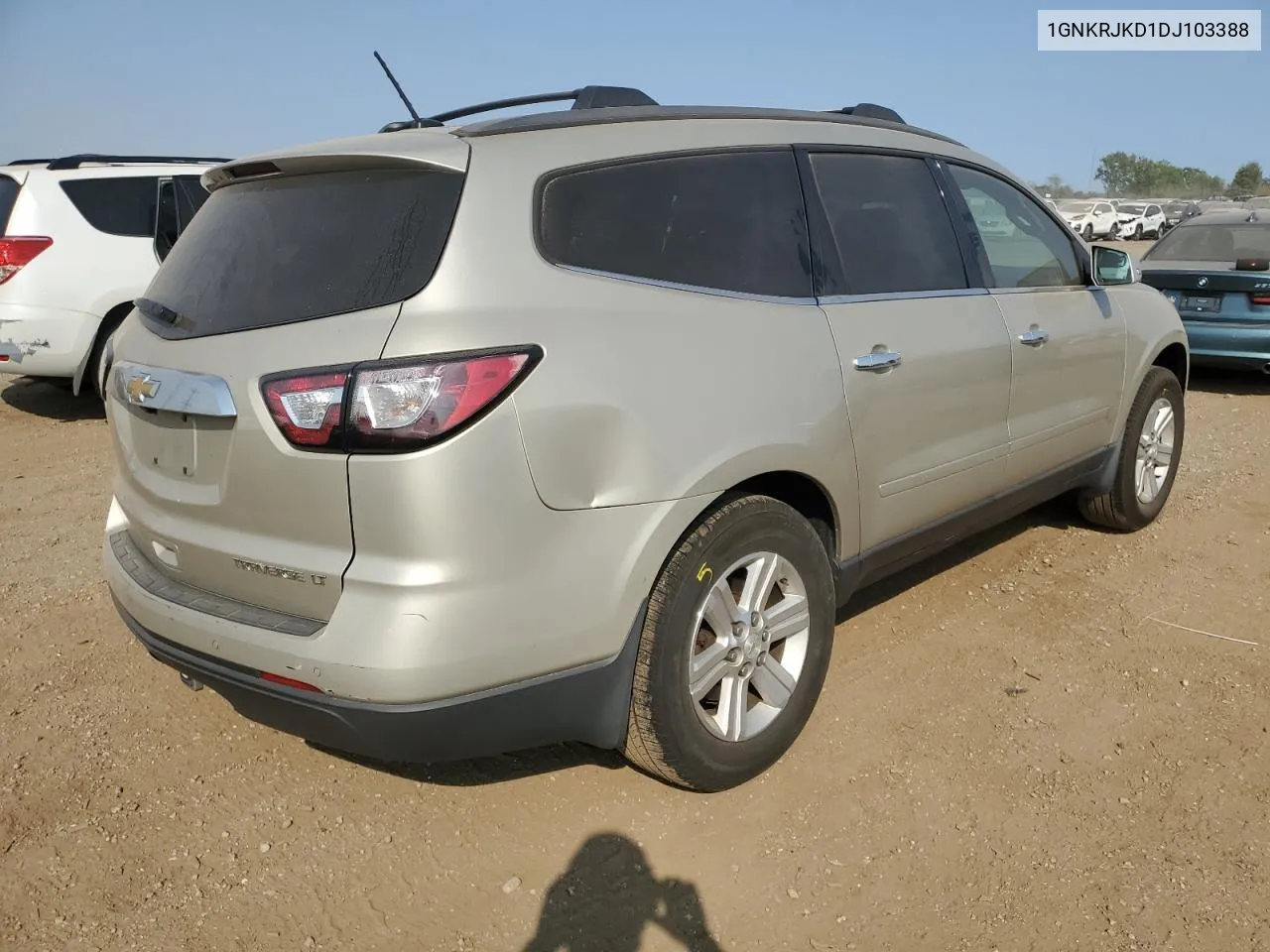 2013 Chevrolet Traverse Lt VIN: 1GNKRJKD1DJ103388 Lot: 70925694