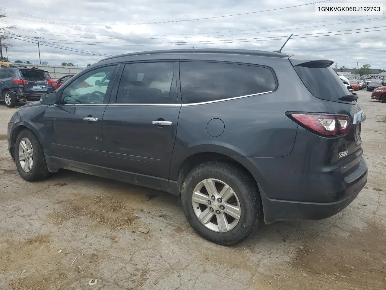 2013 Chevrolet Traverse Lt VIN: 1GNKVGKD6DJ192793 Lot: 71340714