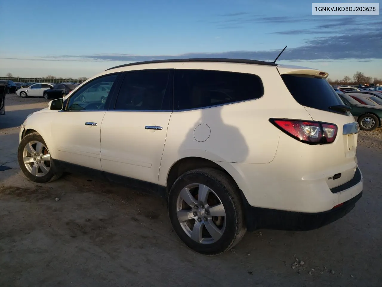 2013 Chevrolet Traverse Lt VIN: 1GNKVJKD8DJ203628 Lot: 71911003