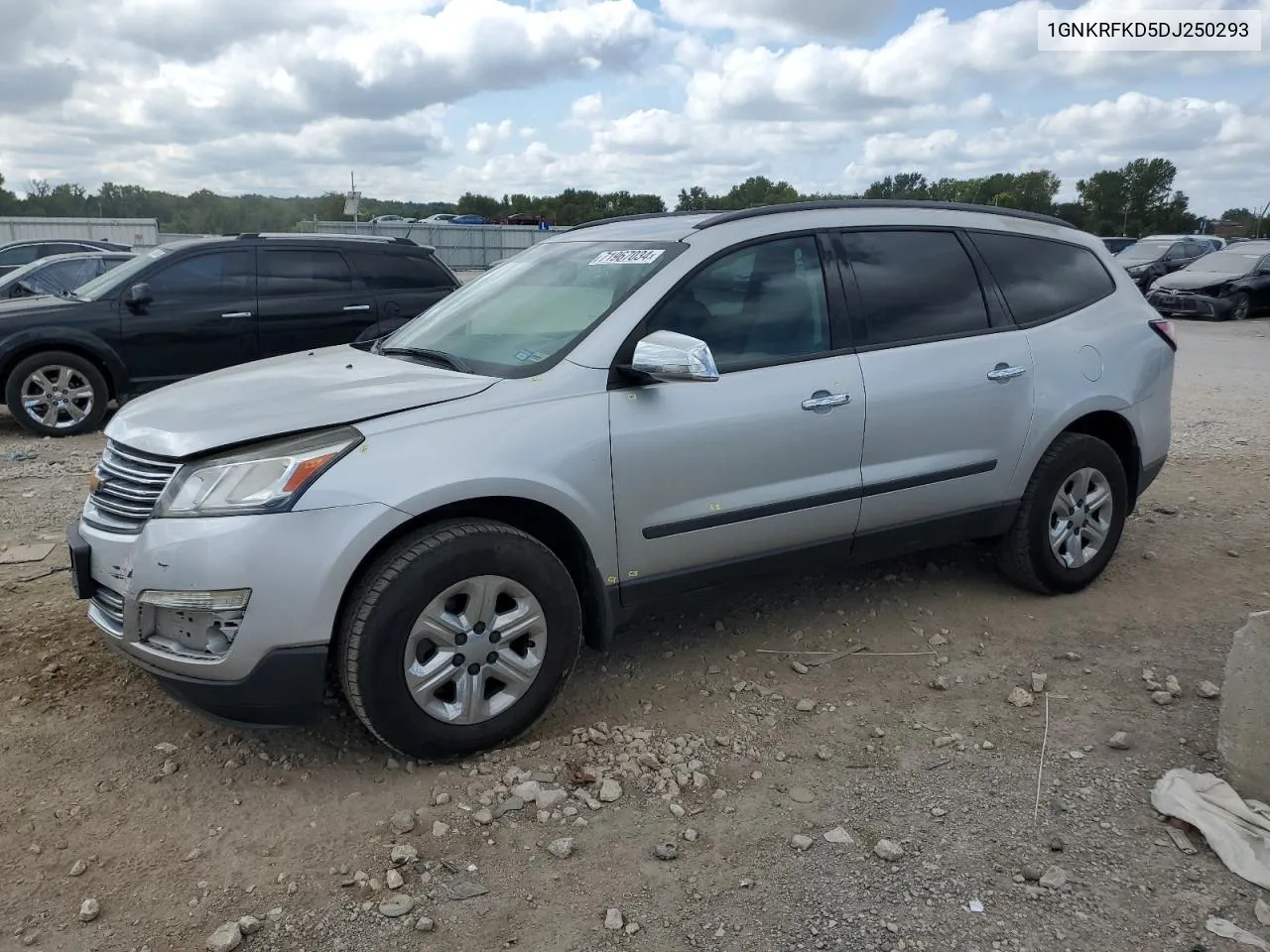 1GNKRFKD5DJ250293 2013 Chevrolet Traverse Ls