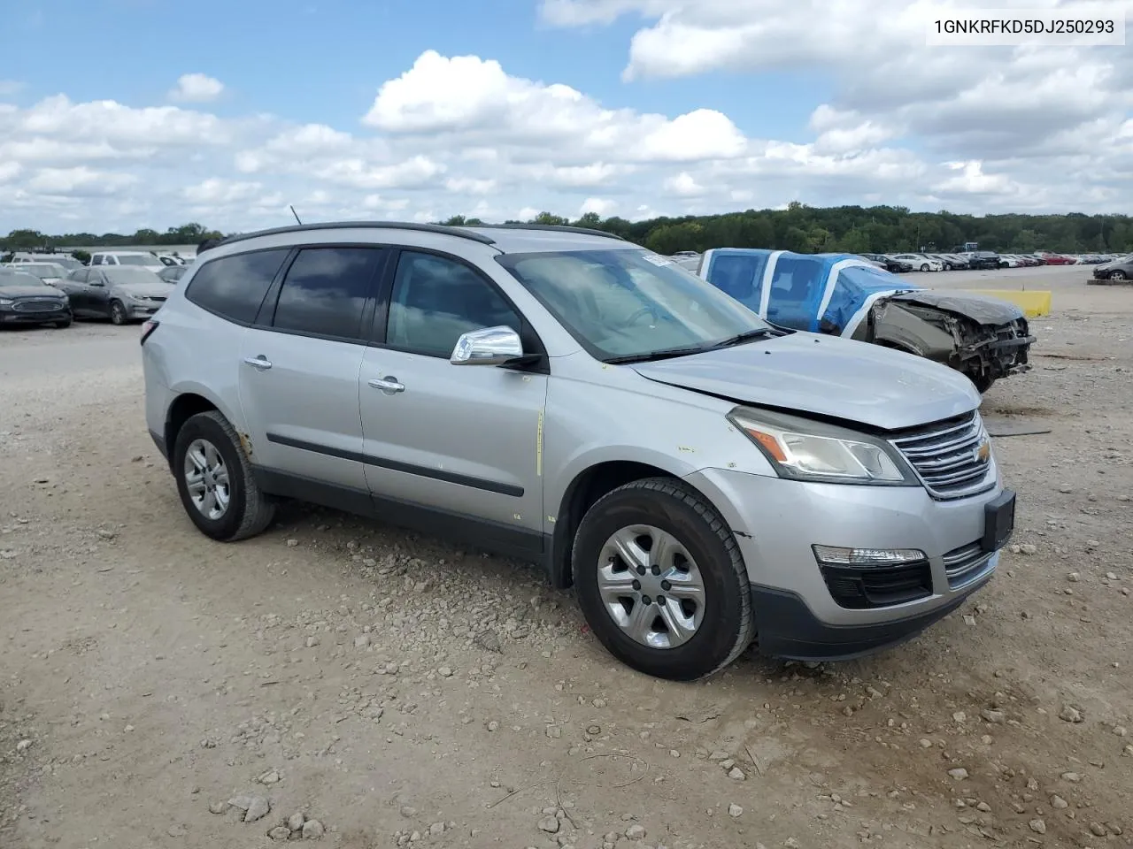 2013 Chevrolet Traverse Ls VIN: 1GNKRFKD5DJ250293 Lot: 71967034